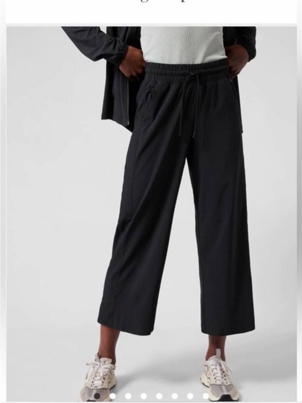 Athleta Wide Leg Crop Pant 12
